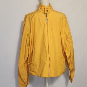 Pacific Trail Sportswear Men's Orange Zip Front Button Cuff Front Pockets Jacket